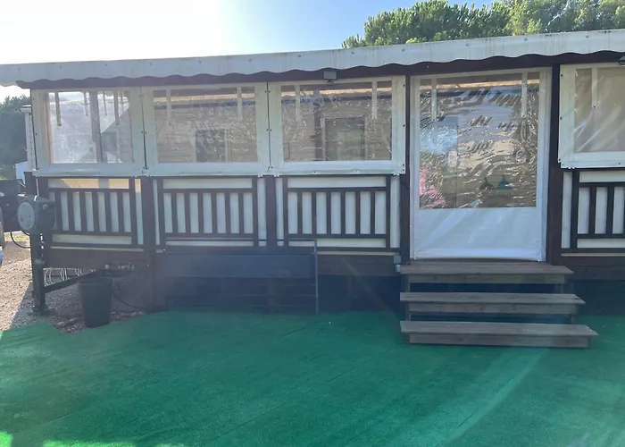 Mobil 45m2 -6-8 Personnes Parque de Campismo Lattes